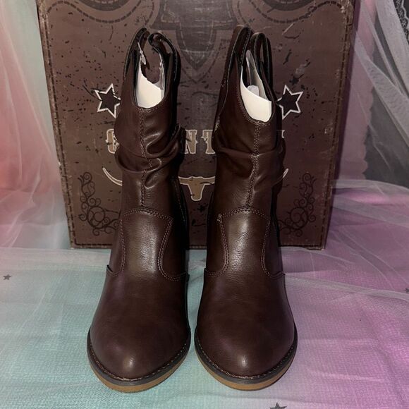 8922410 Shoes - Canyon Trails Women's Brown Ankle Boots